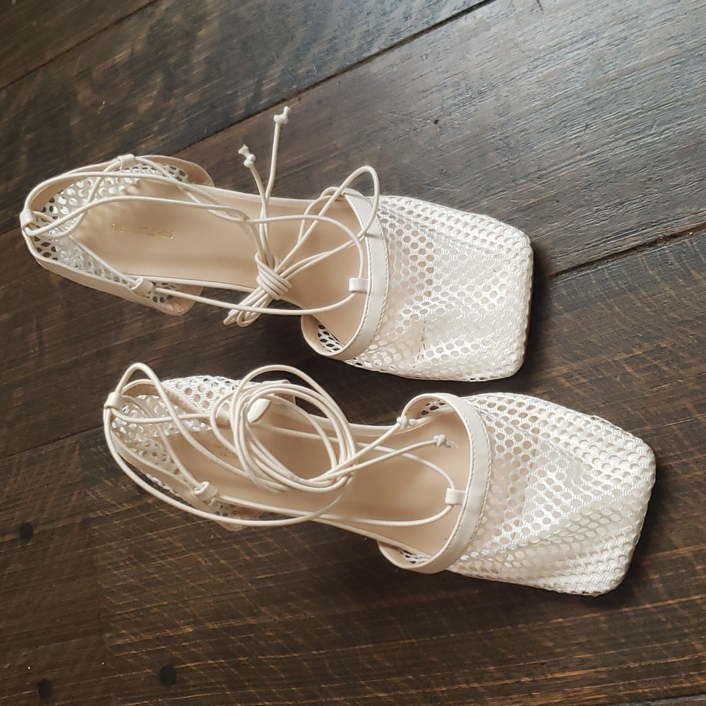 PrettyLittleThing Netted Shoes Size 7